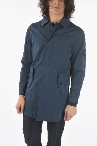 CC COLLECTION Balmacaan Coat O.WEAR with Concealed Buttoning