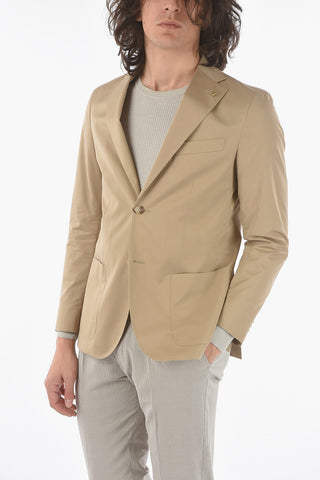 CC COLLECTION side vents notch lapel REFINED 2-button blazer