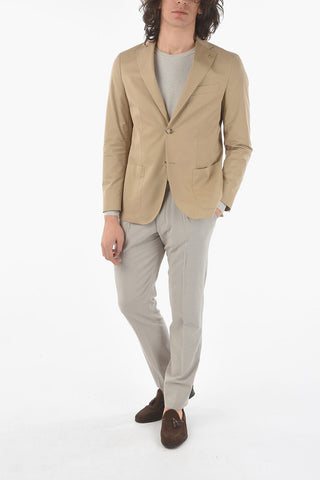 CC COLLECTION side vents notch lapel REFINED 2-button blazer