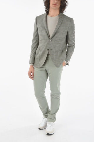 side vents notch lapel ACADEMY SOFT 2-button blazer