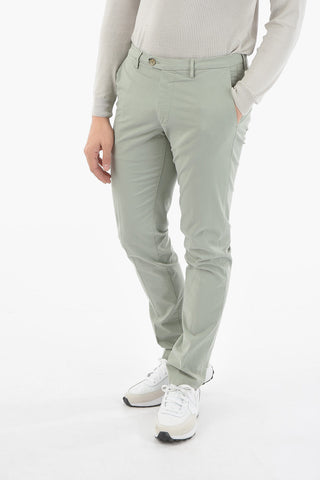 ID Cotton Stretch Mid-rise Chino Pants