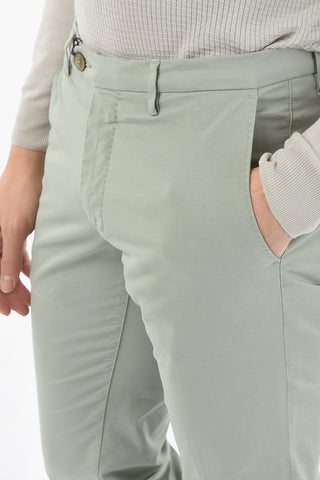 ID Cotton Stretch Mid-rise Chino Pants