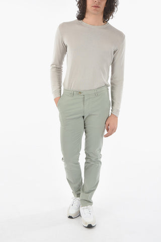 ID Cotton Stretch Mid-rise Chino Pants