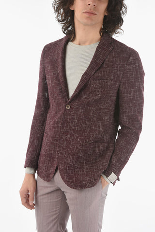 side vents notch lapel GATE 2-button blazer