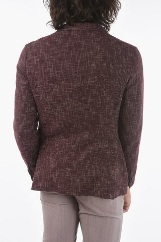 side vents notch lapel GATE 2-button blazer