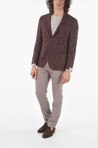 side vents notch lapel GATE 2-button blazer