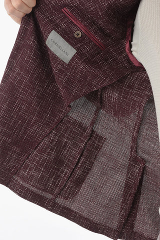 side vents notch lapel GATE 2-button blazer