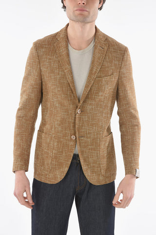 side vents notch lapel GATE 2-button blazer