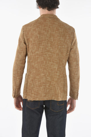 side vents notch lapel GATE 2-button blazer