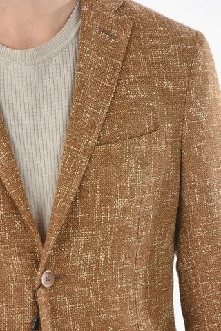 side vents notch lapel GATE 2-button blazer