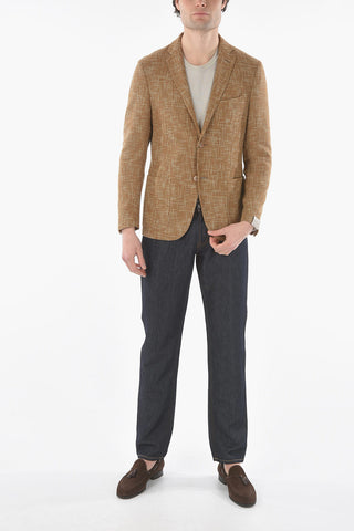 side vents notch lapel GATE 2-button blazer