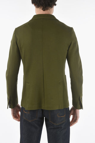 CC COLLECTION side vents notch lapel 2-button blazer