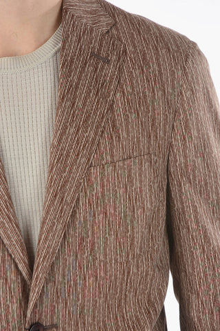ID side vents notch lapel 2-button blazer