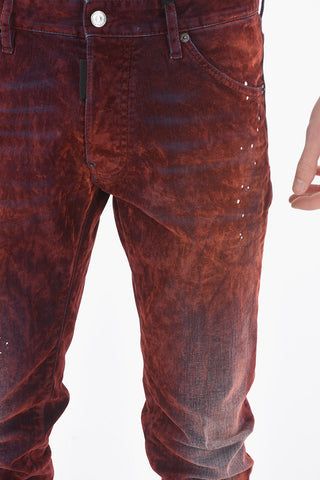 Jeans COOL GUY in Ciniglia Effetto Stained 17cm