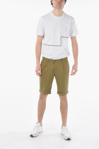 CC COLLECTION Shorts Regular Fit in Cotone Stretch