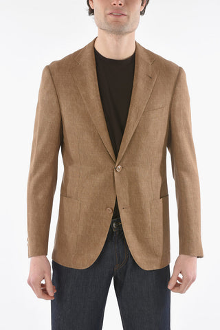 side vents notch lapel GATE 2-button blazer