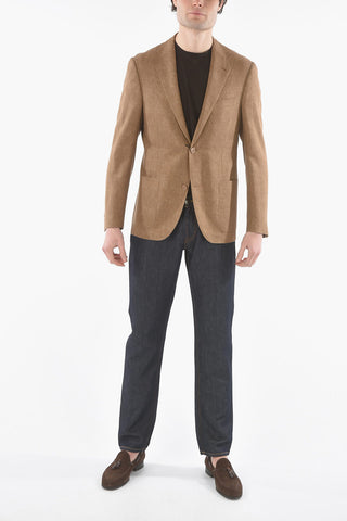 side vents notch lapel GATE 2-button blazer