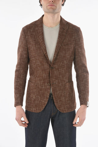 side vents notch lapel GATE 2-button blazer