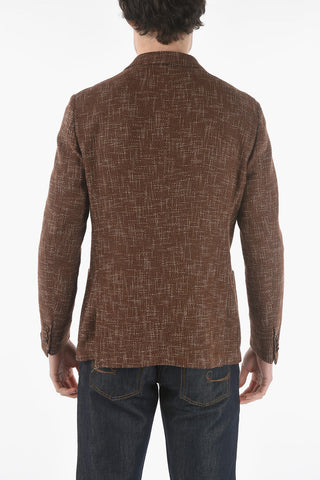 side vents notch lapel GATE 2-button blazer