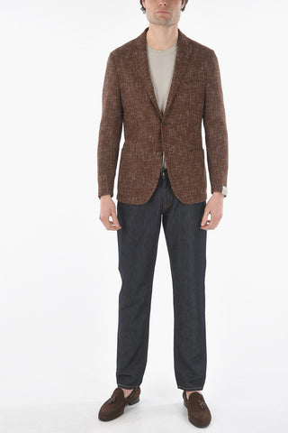 side vents notch lapel GATE 2-button blazer
