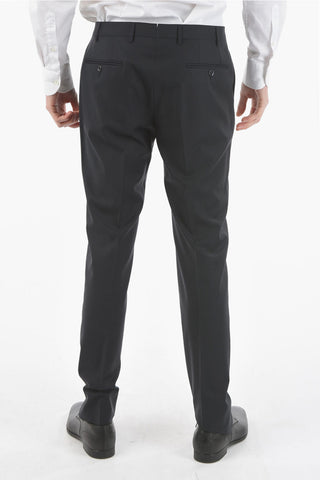 virgin wool center vent shawl lapel CERIM.ACADEMY 3 piece waistcoat suit