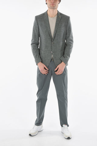 CC COLLECTION Melange RESET side vents 2-button blazer