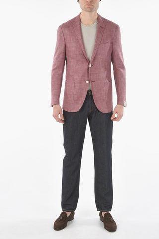 side vents notch lapel GATE 2-button blazer