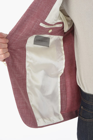 side vents notch lapel GATE 2-button blazer