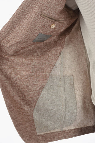 giacca a 2 bottoni GATE in seta e cashmere