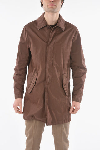 CC COLLECTION Balmacaan Coat O.WEAR with Concealed Buttoning
