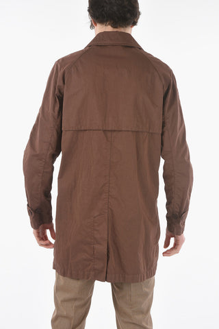 CC COLLECTION Balmacaan Coat O.WEAR with Concealed Buttoning
