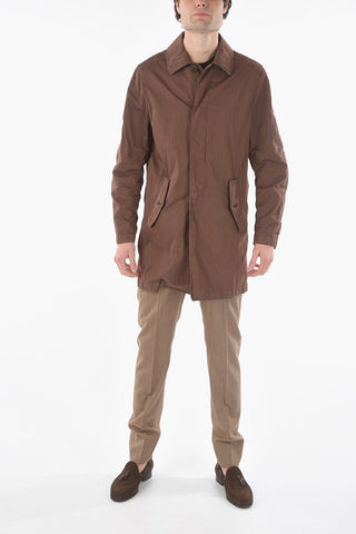 CC COLLECTION Balmacaan Coat O.WEAR with Concealed Buttoning