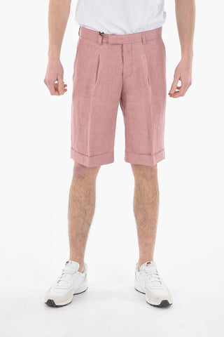 CC COLLECTION Shorts RESET a Una Pince in Lino