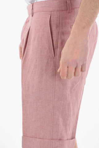 CC COLLECTION Shorts RESET a Una Pince in Lino