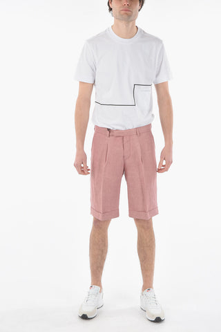 CC COLLECTION Shorts RESET a Una Pince in Lino