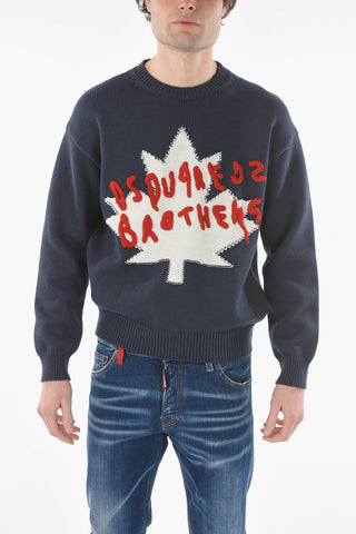 Pullover Girocollo Ricamato