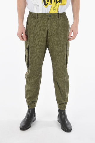 Striped Cargo Pants