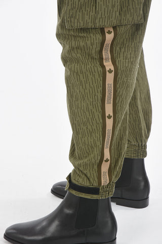 Striped Cargo Pants
