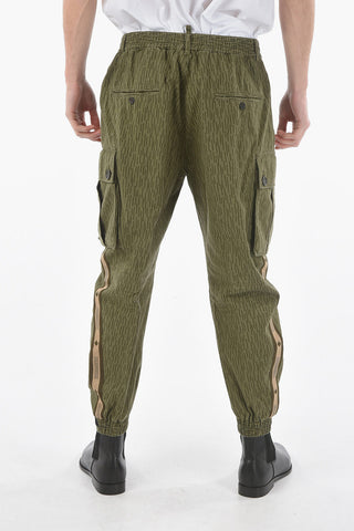 Striped Cargo Pants