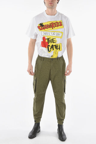 Striped Cargo Pants