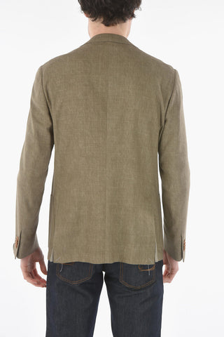 side vents notch lapel GATE 2-button blazer