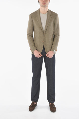 side vents notch lapel GATE 2-button blazer