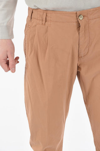 ID Cotton Stretch HUANTED Double pleated Pants
