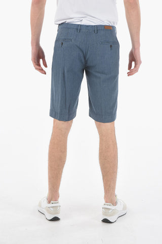 ID plain herringbone TEX jetted pocket jams shorts