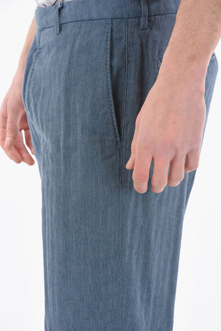 ID plain herringbone TEX jetted pocket jams shorts