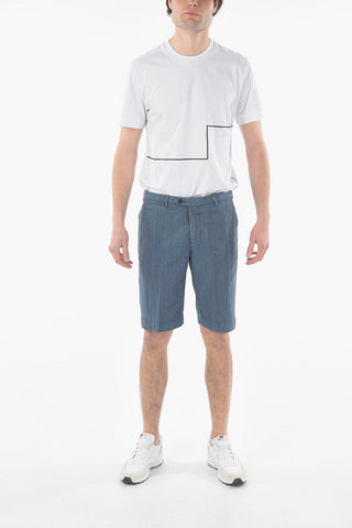 ID plain herringbone TEX jetted pocket jams shorts