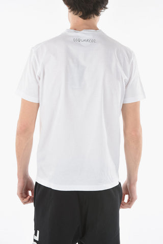 Printed SUPERCREW FIT T-shirt