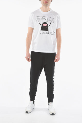 Printed SUPERCREW FIT T-shirt