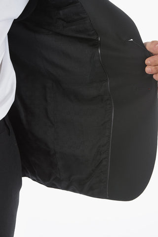 ACADEMY CERIMO. Lined Suit with Shawl Lapel