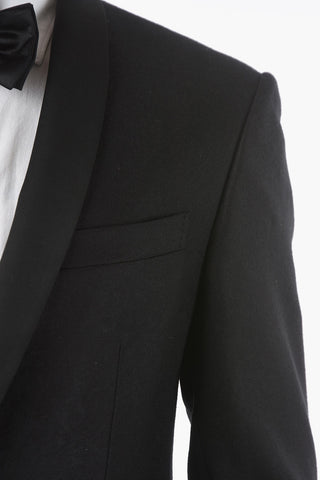 ACADEMY CERIMO. Lined Suit with Shawl Lapel